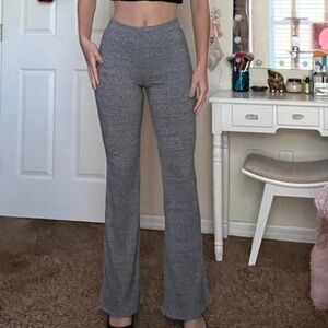 H&M Gray Flare Pants